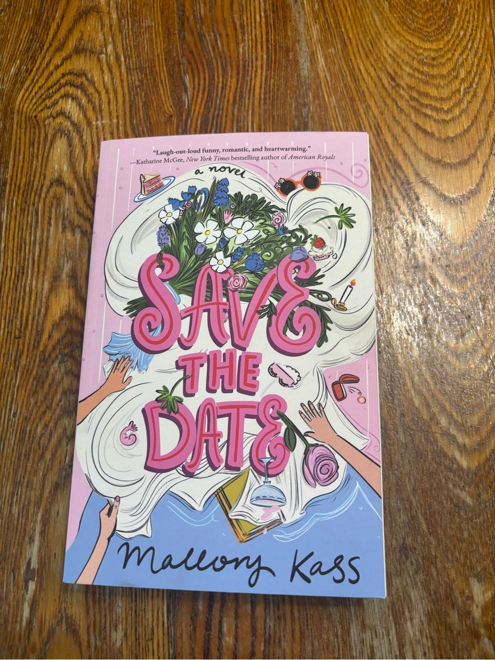"Save the Date" - Pink Paperback Novel